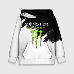 Толстовка-худи детская MONSTER ENERGY, цвет: 3D-белый