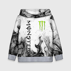 Толстовка-худи детская MONSTER ENERGY, цвет: 3D-меланж