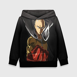 Толстовка-худи детская One Punch Man, цвет: 3D-черный
