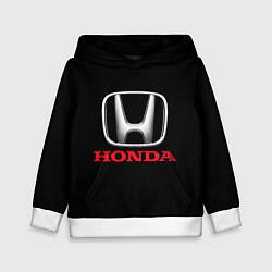 Толстовка-худи детская HONDA, цвет: 3D-белый