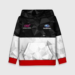 Детская толстовка SUBARU WRX STI спина Z