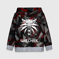 Толстовка-худи детская The Witcher, цвет: 3D-меланж