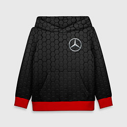 Толстовка-худи детская MERCEDES-BENZ AMG, цвет: 3D-красный