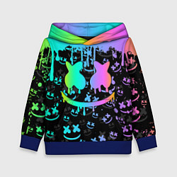 Толстовка-худи детская MARSHMELLO, цвет: 3D-синий