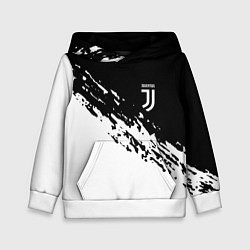 Толстовка-худи детская JUVENTUS, цвет: 3D-белый