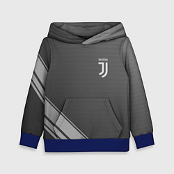 Толстовка-худи детская JUVENTUS, цвет: 3D-синий