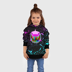 Толстовка-худи детская 6IX9INE 69 TEKASHI, цвет: 3D-черный — фото 2