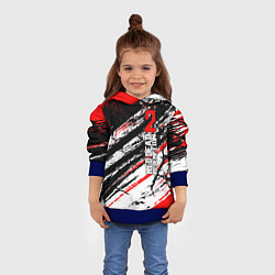 Толстовка-худи детская Red Dead Redemption 2, цвет: 3D-синий — фото 2