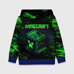 Толстовка-худи детская MINECRAFT, цвет: 3D-синий
