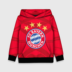Толстовка-худи детская BAYERN MUNCHEN, цвет: 3D-черный