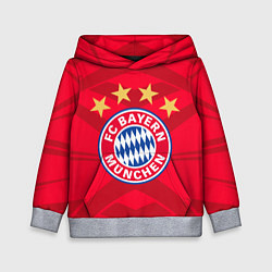 Толстовка-худи детская BAYERN MUNCHEN, цвет: 3D-меланж
