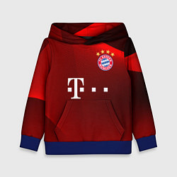 Толстовка-худи детская BAYERN MUNCHEN, цвет: 3D-синий