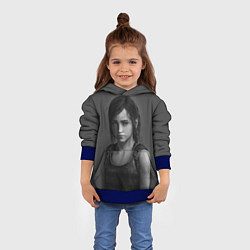 Толстовка-худи детская THE LAST OF US, цвет: 3D-синий — фото 2