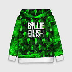 Толстовка-худи детская BILLIE EILISH, цвет: 3D-белый