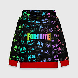 Толстовка-худи детская FORTNITE MARSHMELLO, цвет: 3D-красный