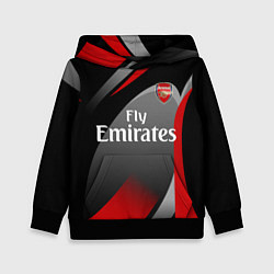 Толстовка-худи детская ARSENAL UNIFORM, цвет: 3D-черный