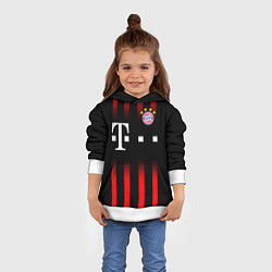 Толстовка-худи детская FC Bayern Munchen, цвет: 3D-белый — фото 2
