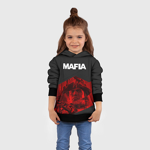 Детская толстовка Mafia / 3D-Черный – фото 4