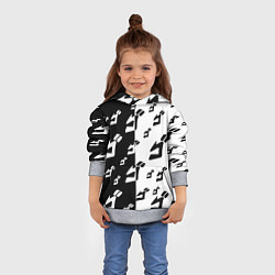 Толстовка-худи детская JoJo Bizarre Adventure, цвет: 3D-меланж — фото 2