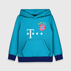 Толстовка-худи детская Bayern Бавария 20-21 г, цвет: 3D-синий