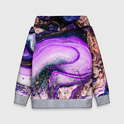 Толстовка-худи детская ПЛАЗМА, цвет: 3D-меланж