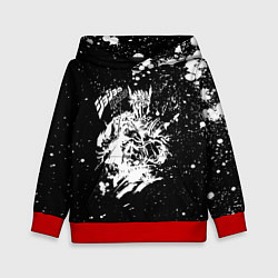 Толстовка-худи детская JoJo Bizarre Adventure, цвет: 3D-красный