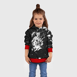 Толстовка-худи детская JoJo Bizarre Adventure, цвет: 3D-красный — фото 2