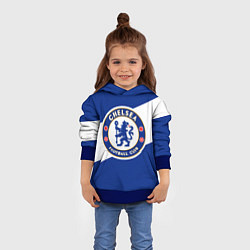 Толстовка-худи детская Chelsea SPORT, цвет: 3D-синий — фото 2