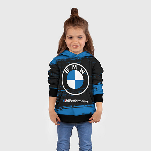 Детская толстовка BMW БМВ / 3D-Черный – фото 4