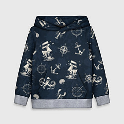 Детская толстовка Nautical art