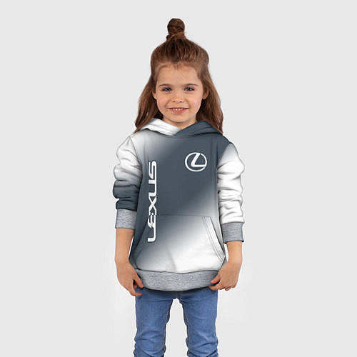 Детская толстовка LEXUS ЛЕКСУС / 3D-Меланж – фото 4