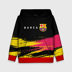 Толстовка-худи детская BARCELONA БАРСЕЛОНА, цвет: 3D-красный