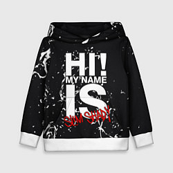 Толстовка-худи детская EMINEM, цвет: 3D-белый