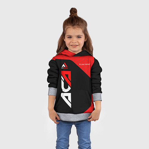 Детская толстовка Iam Fighter Z / 3D-Меланж – фото 4