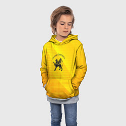 Толстовка-худи детская Символика Тартарии, цвет: 3D-меланж — фото 2