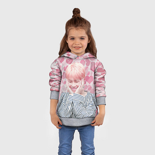Детская толстовка BTS / 3D-Меланж – фото 4