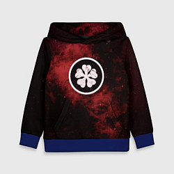 Детская толстовка Черный клевер