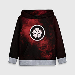 Детская толстовка Черный клевер