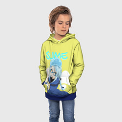 Толстовка-худи детская Slime, цвет: 3D-синий — фото 2
