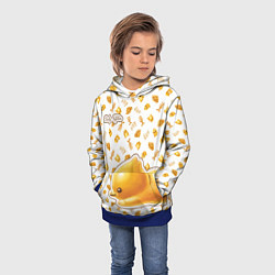 Толстовка-худи детская Baby Niffler Sticker, цвет: 3D-синий — фото 2