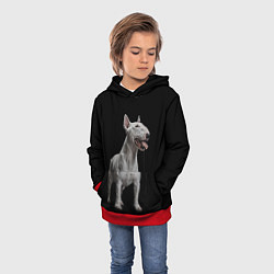 Толстовка-худи детская Bully, цвет: 3D-красный — фото 2