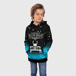 Толстовка-худи детская HOLLOW KNIGHT, цвет: 3D-черный — фото 2