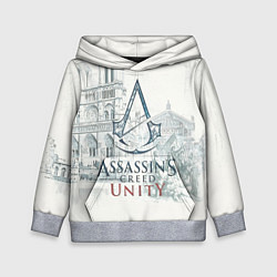 Толстовка-худи детская Assassin’s Creed Unity, цвет: 3D-меланж