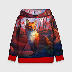 Детская толстовка Рыжая лиса