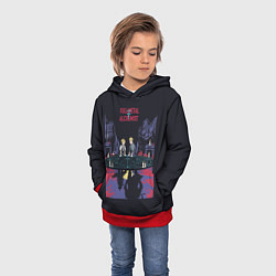 Толстовка-худи детская Стальной Алхимик, цвет: 3D-красный — фото 2