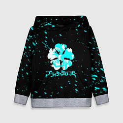 Детская толстовка Черный клевер