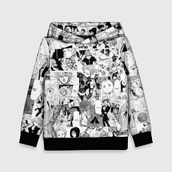 Толстовка-худи детская Семь смертных грехов, цвет: 3D-черный