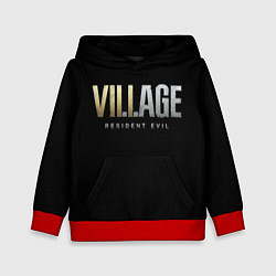 Толстовка-худи детская Resident Evil Village, цвет: 3D-красный