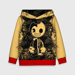 Детская толстовка Bendy And The Ink Machine краска