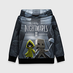Толстовка-худи детская LITTLE NIGHTMARES 2, цвет: 3D-черный